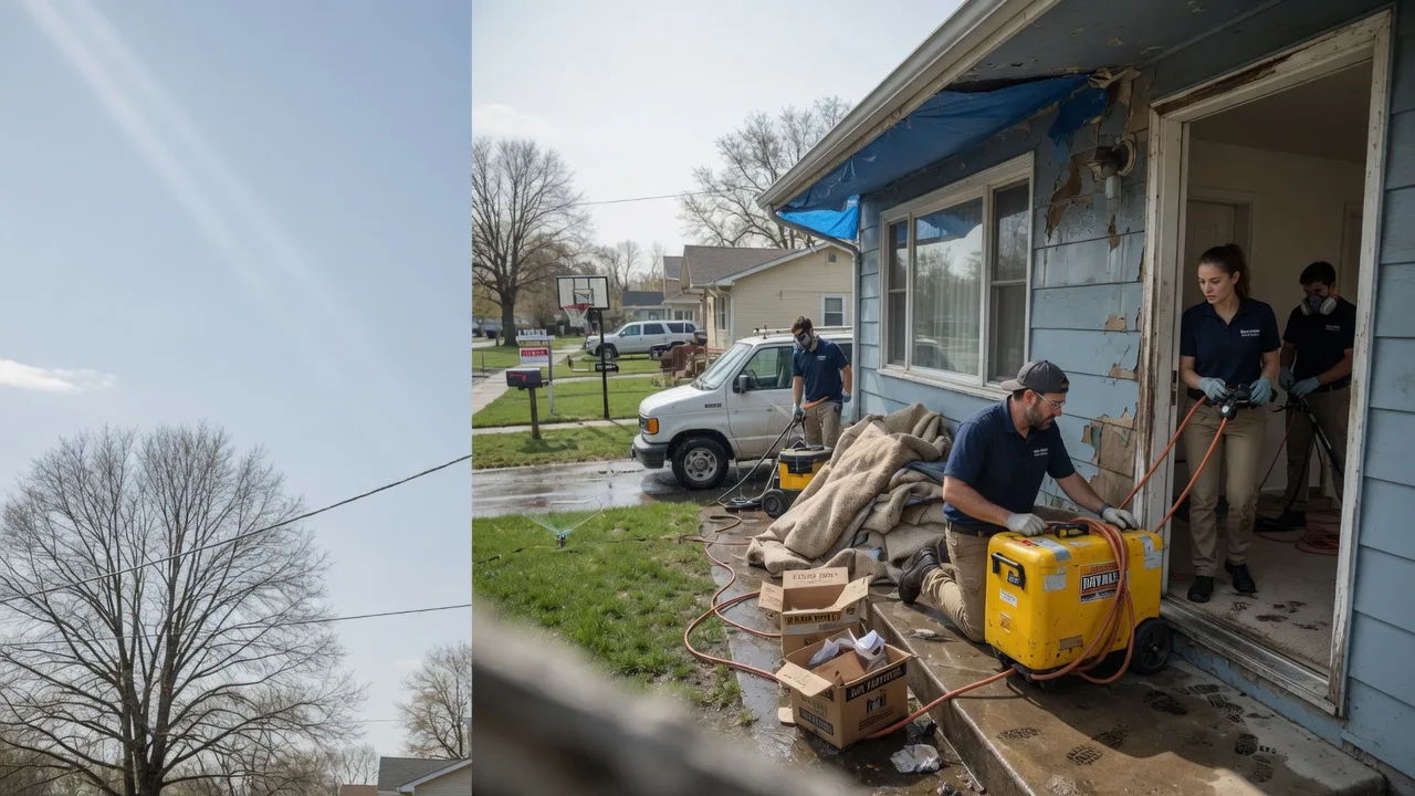 Basement Flood Cleanup in Uniontown, KS near me